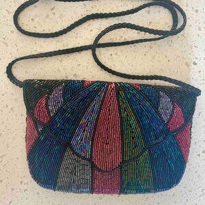 Vintage Beaded Clutch